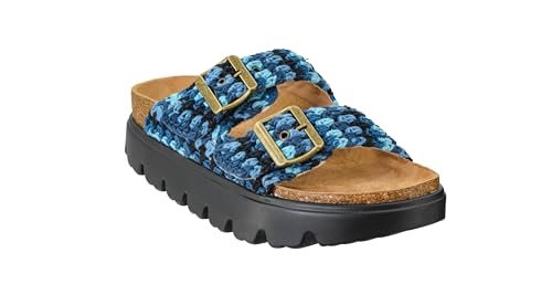 Image of Corkys Footwear Hey Girl Womens 1 inch Rumor Has It Platform Sandals, Featuring Two Adjustable Buckles, A soft Footbed, And A Lug Outsole, Perfect For Summer