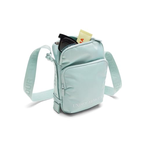 Image of Under Armour Unisex Sportstyle Lite Crossbody, (477) Enamel Blue / / White, One Size Fits Most
