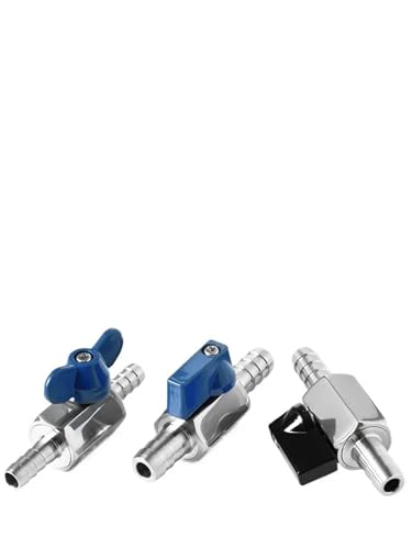 Robinet à boisseau sphérique en acier inoxydable 304 durable 8mm