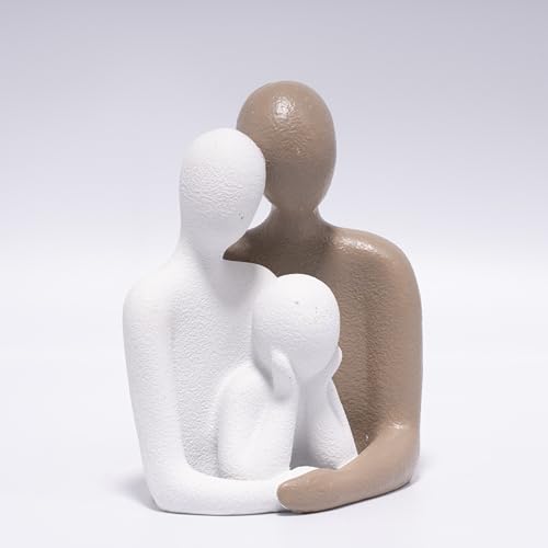 Estatua Abstracta Familia de Resina para Decoración Interior miniatura 2