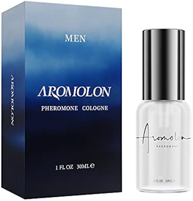 Aromolon Aquatic Fragrance Pheromone Cologne Spray for Men – Ocean-inspired Scent – Strongly Phermones Pefume Oil – 1Fl Oz / 30 Ml