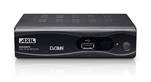 Receptor DVB-TD (TDT2) HD grabador, HDMI,Función Timeshift, PVR - Axil TDT RT0430