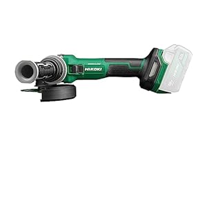 HiKOKI Akku-Winkelschleifer G1812DE (18V, 115 mm, Brushless, M14, Spindelarretierung, Soft-Start, Zubehör, ohne Akku und Ladegerät)