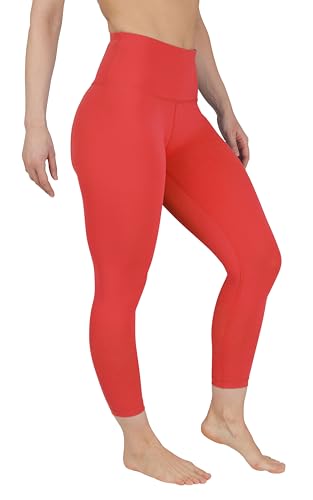 Image of 90 Degree By Reflex Womens High Waisted Leggings Capri Workout Yoga Pants