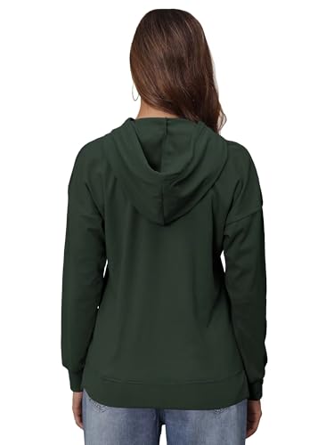 Hoodies for Women Casual Workout Spring Sweatshirt Loose Thumbhole Pullover Hooded Sweaters with Pockets4