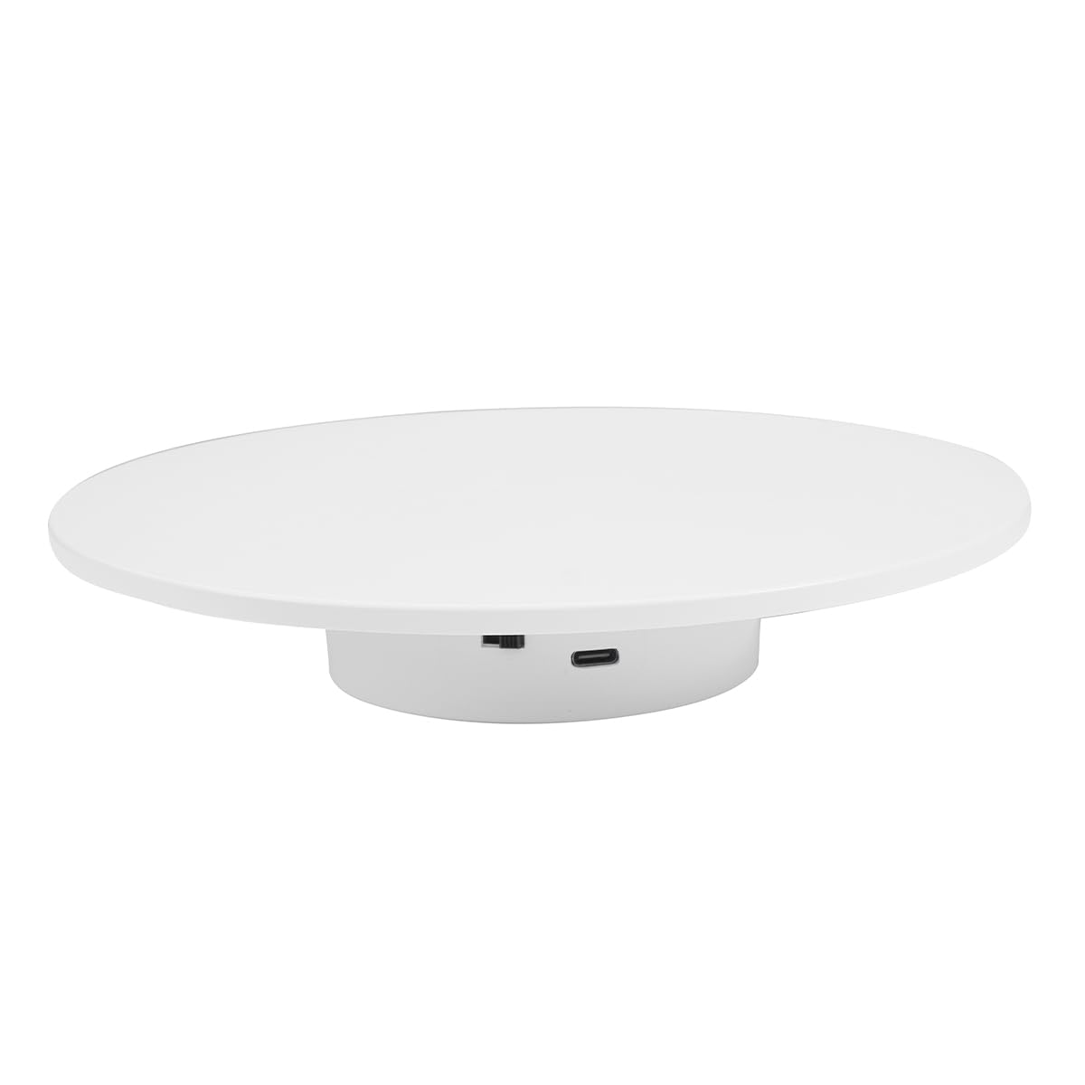 Fotoconic Présentoir rotatif motorisé de 20 cm, base rotative à 360°, capacité de charge de 5 kg, pour photographie, artisanat, bijoux, jouets (NC200C)