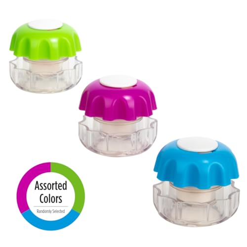 Image of EZY DOSE Crush Pill, Vitamins, Tablets, Crusher and Grinder with Storage Compartment, Kids, Pets, Elderly, Effortlessly Crushes Medications into Fine Powder, Easy-to-Use, Color May Vary, BPA Free
