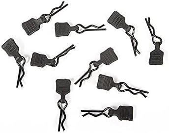 Axial 3mm Body Clip with Tab, Black (10), AXI206000 Small image 3