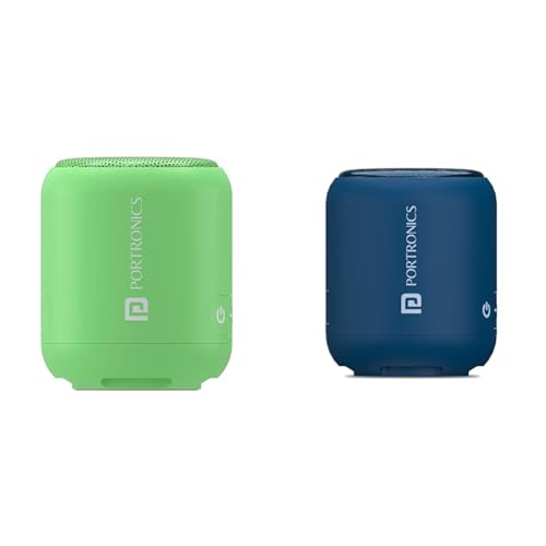 Image of Portronics SoundDrum 1 10W TWS Portable Bluetooth 5.3 Speaker with Powerful Bass, Inbuilt-FM & Type
