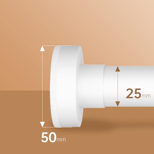 Teleskop-Federspannstange 300-400cm ohne Bohren für Duschvorhangstange Verstellbar Raumteiler Hängestange 0.8M  
Telesko