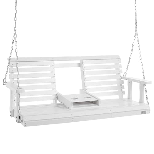 Vevor PORCH SWING 5 FT Patio Bench Swing For Courtyard & Garden, Upgraded 880 Lbs Strong Load Capacity, Heavy Duty Swing Chair Bench thumb #9