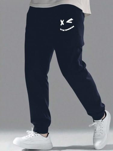 Image of Boys' Premium Cargo Jogger Pants | Soft Pilot Fabric | Stylish Printed Joggers with Side Pocket | Elastic Waist & Cuff(KBC-01)