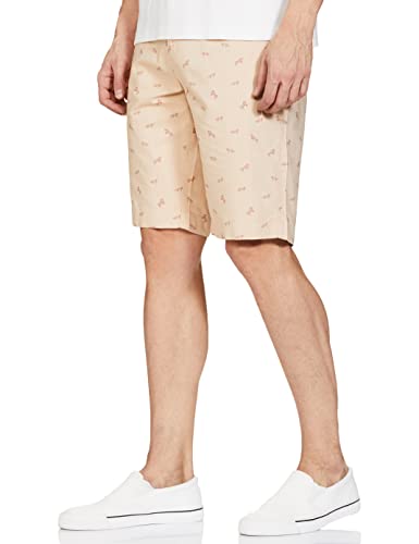 Image of Colorplus Color Plus Men's Flat Front Contemporary FIT Medium Fawn Casual Shorts