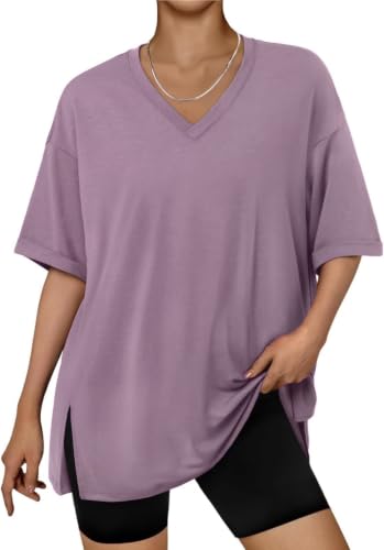 T-shirt uni à épaules tombantes femme, douceur et légèreté au quotidien