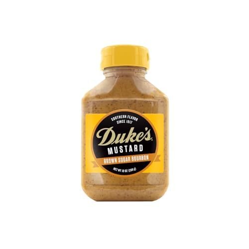 Duke's Brown Sugar Bourbon Mustard, 10 Ounce (Pack of 1)
