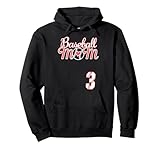Photo Gallery baseball mom festa della mamma #3 baseball player jersey felpa con cappuccio Photo Gallery baseball mom festa della mamma #3 baseball player jersey felpa con cappuccio