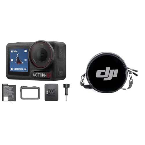 【Amazon限定】DJI Osmo Action 5 Pro +DJI バッグ ショルダーバッグ ブラック アクションカメラ小型 1/1.3インチセンサー付き 防水カメラ 4K/120fps映像 被写体トラッキング 手ブレ補正 デュアルOLEDタッチ画面