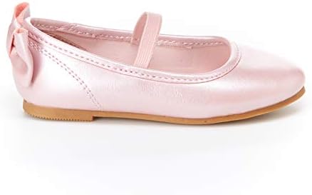 Simple Joys by Carter's Girls Ana Ballet Flat, Pink, 5 Toddler | Image 4