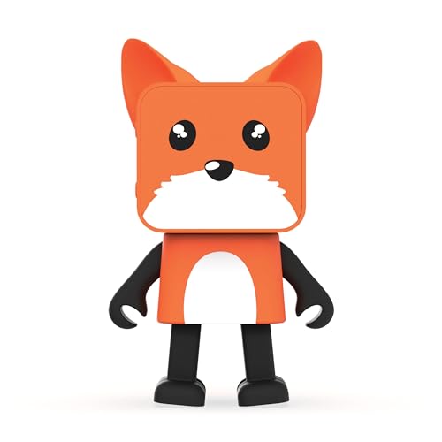 MOB – MOBILITY ON BOARD - Enceinte Bluetooth Dancing Animals Renard - Enceinte Dansante Puissance 3W - Connexion sans Fil - Kit Mains Libres…