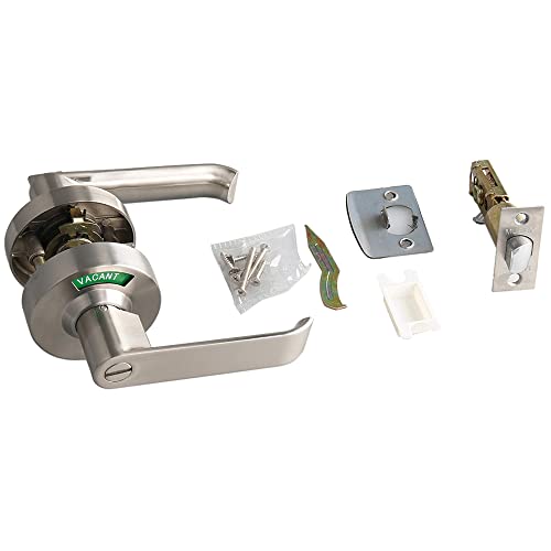 Bathroom Privacy Lever Lock With Large Indicator For Men Women Restroom Inuse Or Vacant, Ansi Grade2 Commercial Grade, Perfect For Professional Office Buildings Apartment Airbnb Warehouse #TOP4