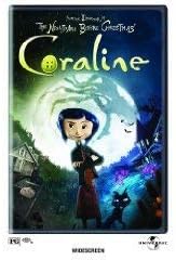 Gafas Coraline 3D solamente, para Blu-Ray y DVD