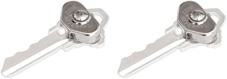 Lucky Line Luz LED para el pulgar más pequeña para llaves, destornilladores, cinta métrica, gabinetes, correas para mascotas y más (90701), plata