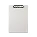 Saunders 00442 Plastic Clipboard 1/2-Inch Capacity Holds 8 1/2W X 12H Pearl