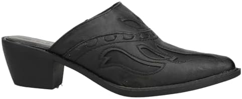 ROPER Womens Beth Mules Dress Casual Casual Low Heel 1-2" - Black - Size 9 M | Image 2