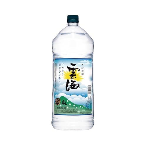 雲海 そば雲海 25度 4L