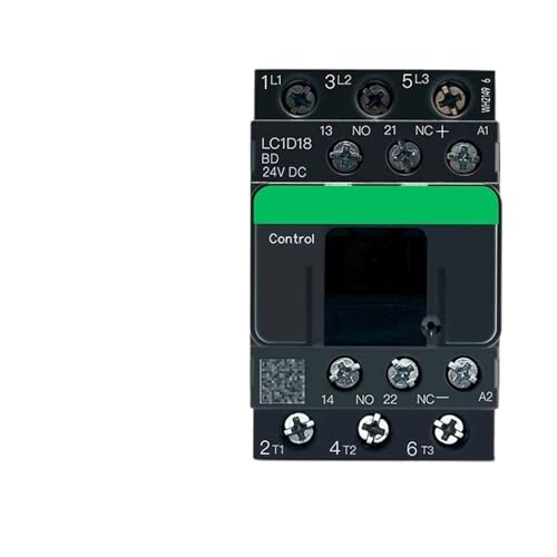 Contacteur triphasé CC évitez les surcharges de circuit bobine 110V NO LC1D25A