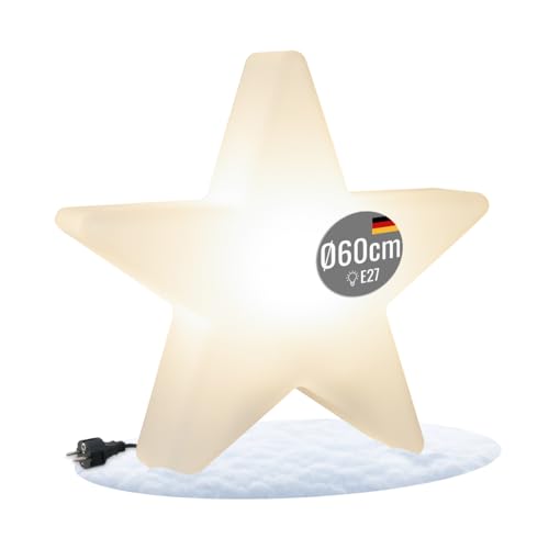 8 seasons design Weihnachtsstern 60 cm Shining Star, E27, Leuchtmittel...