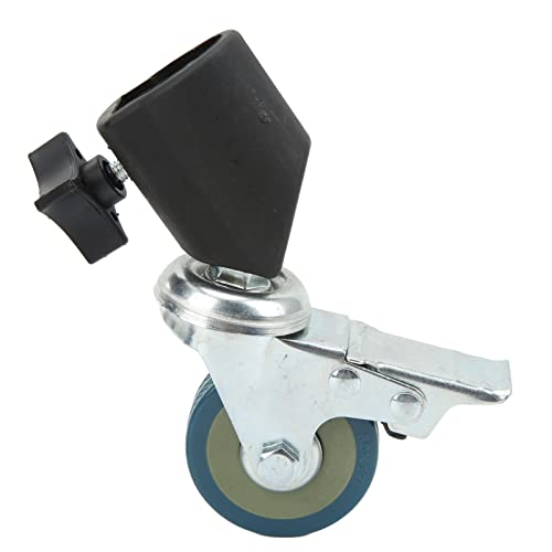 Image of C Stand Casters,Tripod Wheels Photography Caster Wheel Set for Light Stand Other Photography Equipment 3pcs 22mm Swivel Caster Wheels Set for Photography Light Photo Video