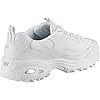 Skechers Womens Dlites Fresh Start Memory Foam Lace Up Sneaker
