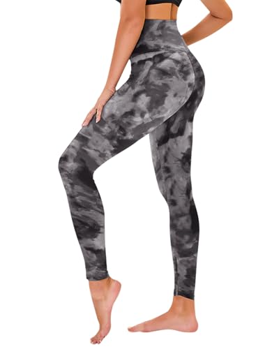 Image of TNNZEET High Waisted Leggings for Women - No See Through Tummy Control Cycling Workout Yoga Pants with Pockets Reg & Plus