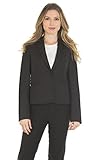 Womens Classic Basic One button Blazer Long Sleeve Full Lining by Red Hanger