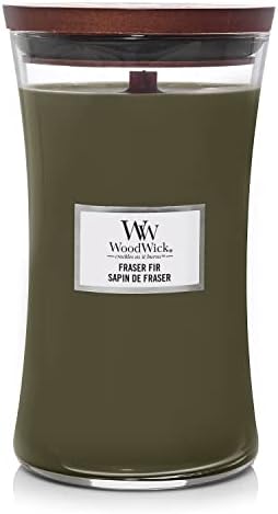 WoodWick Hourglass Scented Trilogy Candle with Pluswick Innovation, Cozy Cabin, Large