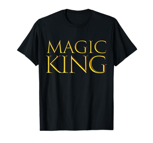 Magic King Magic Set Idea de regalo para hombres y niños disfraz de mago Camiseta