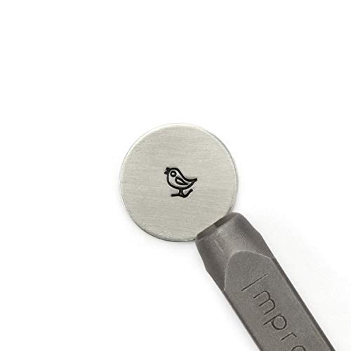 ImpressArt - Song Bird Signature Metal Design Stamp, 6mm