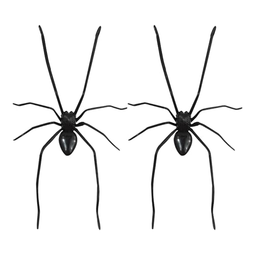 2 Pack 3D Printed Realistic Spider Magnets, Halloween Magnets for Fridge, Fake Spiders...
