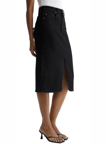 AG Adriano Goldschmied Women's Tefi High Waisted Midi Skirt