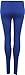 WearAll Ladies Stretch Long Leggings Womens Plus Size Royal Blue 16-18