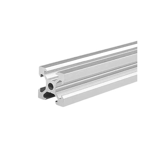 Profilé en aluminium argenté à rainure en V 2020 extrusion aluminium anodisé 550mm rail de guidage