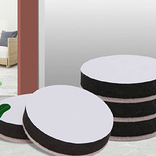 Bienka 1 Set 12Pcs Table Protectors Scratch Slip Furniture Protection Floor Adhesive Resistant Feet Cabinet Non- Self Chairs Leg Chair For Flooring Wood Grippers Hardwood Pads Practical Felt #TOP3