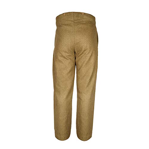 warreplica WW1 1902 British Battledress Service Dress SD Trousers - Khaki - Sizes 28 to 46 - Customizable3