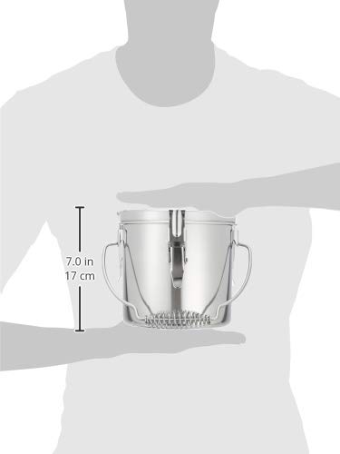 Amazon｜EBM 18-8 パッキン寸胴鍋(目盛付)16cm 吊付｜寸胴鍋  