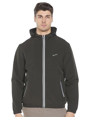 Image of Qube By Fort Collins Men's Activewear Jacket - All-Weather Windcheater Jacket, Lightweight & Comfortable