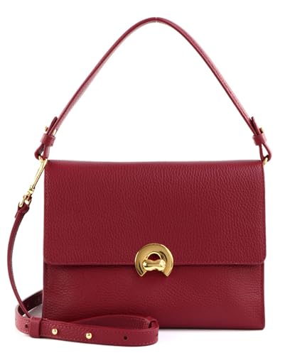 Sac à épaule bandoulière Binxie Coccinelle cuir grainé femme