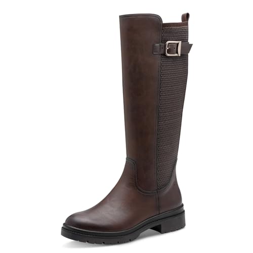Tamaris Damen Stiefel Leder braun 39