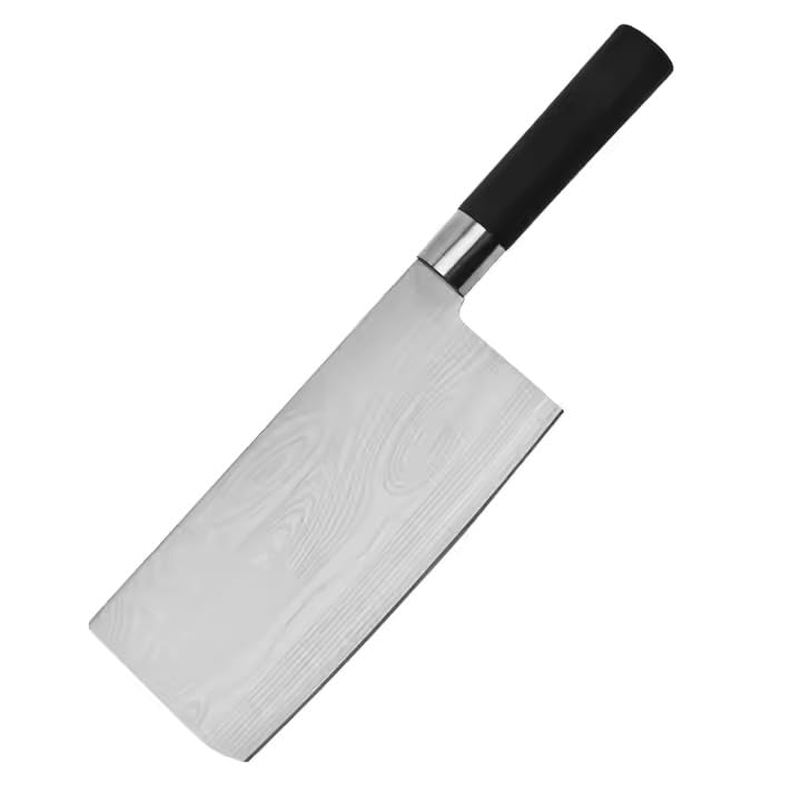 Image of INKULTURE Stainless Steel Kitchen Knife Set, Meat Knife,Professional Chef's Knife Set, Sharp Blade with Ergonomic Handle for Home Kitchen and Restaurant | Pack of 03 | Silver
