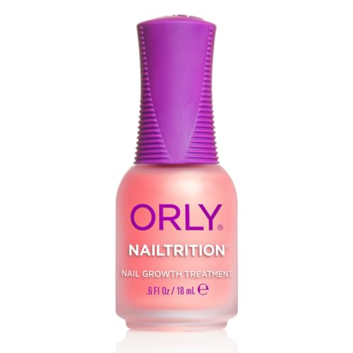 ORLY Nailtrition Nail Growth Treatment | Enhances Growth | Repairs Weak Nails | Improves Nail Health By Reducing Splits Chips Cracks (0.6fl oz)